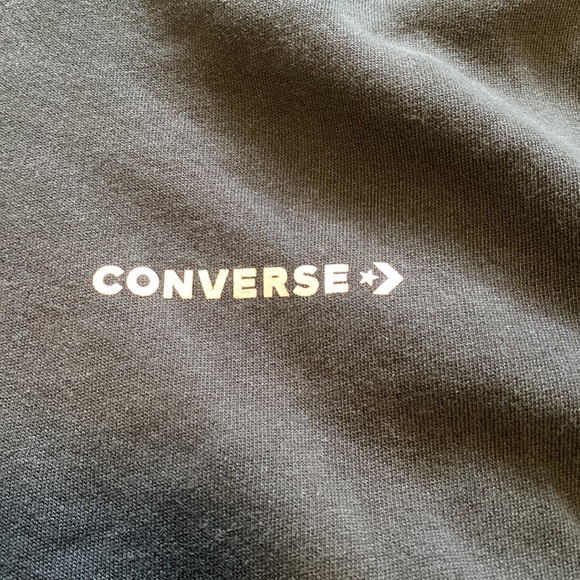 Black converse hoodie - Picture 2 of 7